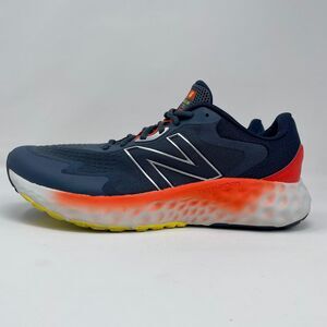 New Balance Shoes Men 12 Navy Blue Red Fresh Foam Evoz Running Track Gym MEVO‎
